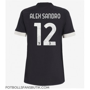 Juventus Alex Sandro #12 Replika Tredje Tröja Damer 2023-24 Kortärmad